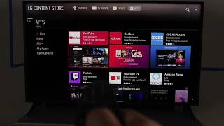 How to install Apps on your LG Smart TV 2020 [upl. by Adnohsar]