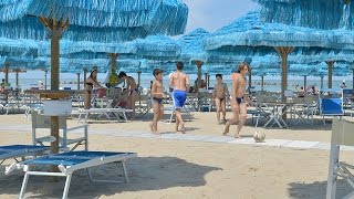 Beach Time Lapse Pescara Italy [upl. by Tnirb]