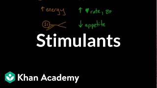 Psychoactive drugs Stimulants  Processing the Environment  MCAT  Khan Academy [upl. by Emixam]