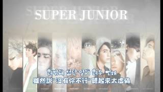 繁中字幕 SUPER JUNIOR  From U [upl. by Magdala]