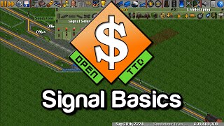 OpenTTD Tutorial Signal Basics [upl. by Leith]