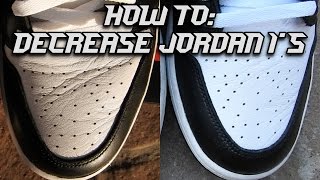 How to decrease Jordans Jordan 1 [upl. by Bord]