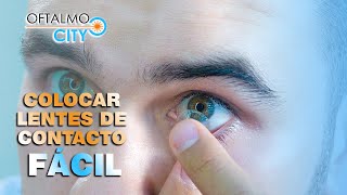 Como poner lentes de contacto 👁 FÁCIL Y RÁPIDO🏃🏼‍♂️ [upl. by Stubstad464]