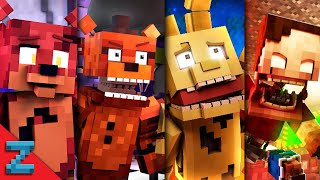 quotThe Foxy Songquot Full Series  Minecraft FNAF Animation Music Video [upl. by Gaskin491]