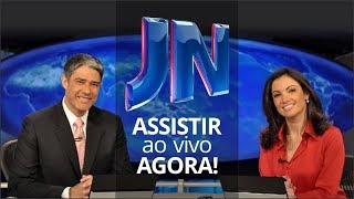 Jornal Nacional JN ao vivo  Tv Globo [upl. by Ulphi637]