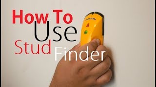 How To Use A Stud Finder Simple Easy [upl. by Sileas]