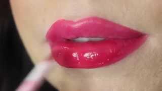 Layering Lipgloss Over Lipstick [upl. by Marba]