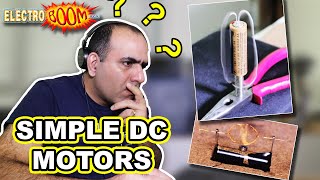 Super Simple DC Motor [upl. by Griffin]