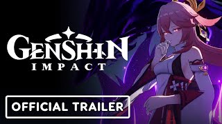 Genshin Impact  Official Yae Miko Abilities Gameplay Trailer [upl. by Kralc519]