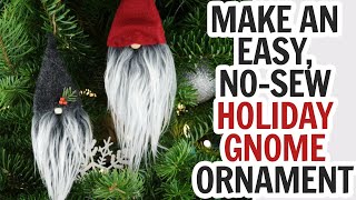 Christmas Gnome Ornament  DIY Swedish Gnomes  Gnomes DIY  How to Make Gnome Ornaments  Gnome [upl. by Ender]