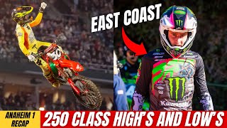 Anaheim Supercross 250 Class Review  Shimoda Proves Critics WRONG [upl. by Husein]