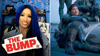 Sasha Banks opens up about her role in “The Mandalorian” WWE’s The Bump Nov 18 2020 [upl. by Euseibbob]