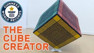 Gregoire Pfennig The Rubiks Cube Creator  Guinness World Records [upl. by Medora]