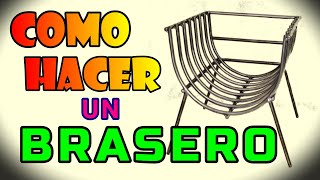 Como hacer un braseroFogonero [upl. by Gonsalve862]