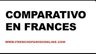 Comparativo en Francés [upl. by Emirac]