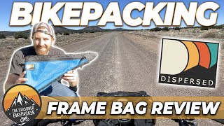 Watch This Before Buying Your Next Bikepacking Frame Bag A Dispersed Gear Frame Bag Review [upl. by Silvio576]