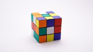 ORIGAMI RUBIKS CUBE Jo Nakashima  no glue  Static version [upl. by Ellehcyar849]