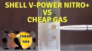 Shell VPower NiTRO vs Cheap Gasoline Is it better Lets find out [upl. by Goulder89]