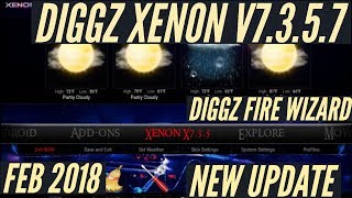 DIGGZ XENON BUILD V7357 FOR KODI KRYPTON FROM DIGGZ FIRE WIZARD 🔥🔥 [upl. by Amitarp]