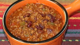 Chili Recipe  How to Make Homemade Chili [upl. by Lillian]