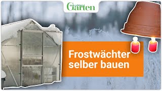 Frostwächter fürs Gewächshaus bauen  Anleitung [upl. by Demmy]