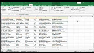 CÓMO SEPARAR NOMBRES Y APELLIDOS RELLENO RÁPIDO EXCEL [upl. by Einwahr]