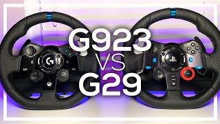 Logitech G923 vs G29 amp G920  Worth the Upgrade [upl. by Marcin]