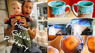 How to Glaze Pottery Tips Tricks and Techniques [upl. by Tevis]