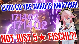 C0 Yae Miko is ELECTRIFYING 4★ Weapon Showcase Genshin Impact [upl. by Otnas824]