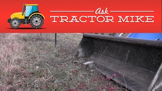 Using a Tractor for Small Stump Removal [upl. by Meunier178]