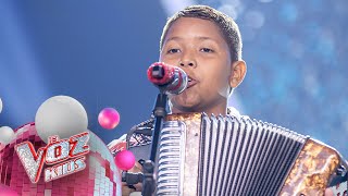 Nehemías Camaño canta ‘Bonita’  Audiciones a ciegas  La Voz Kids Colombia 2024 [upl. by Nica]