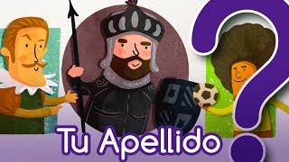 ¿De dónde viene tu apellido Parte 1 [upl. by Smailliw]