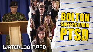 Bolton Smilie Suffers from PTSD MidAssembly  Waterloo Road [upl. by Akcirderf]