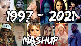 POP SONGS WORLD 19972021  POP 2021 MEGAMİX 200 Songs Mashup [upl. by Patrizio]