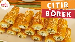 Çıtır Börek Tarifi  Peynirli Börek Tarifi [upl. by Heins]