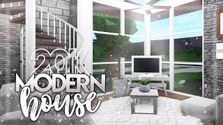 Roblox  Bloxburg 20k Modern House  House Build [upl. by Oznola]