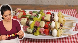 Antipasto Skewers  Ep 1307 [upl. by Yvehc]