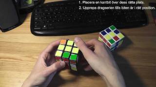 Så här löser du Rubiks kub  del 1 [upl. by Esinaj]