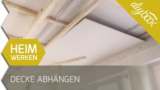 Decke abhängen  2D [upl. by Bovill]