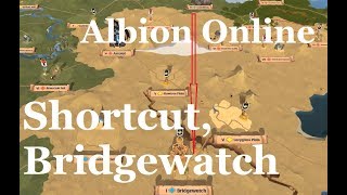 Albion Online  Caerleon to Bridgewatch fast almost safely [upl. by Ennaira]