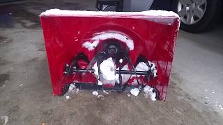 Fixing A Snowblower Auger That Wont Spin [upl. by Hausmann]