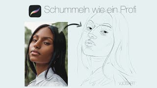 Schummeln wie ein Profi  Procreate Tutorial für Anfänger  Deutsch [upl. by Wain]