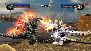 Godzilla Unleashed PS2 Gameplay HD PCSX2 [upl. by Anuahs]