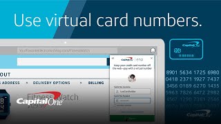 Checking Out with Virtual Card Numbers From Eno  Capital One [upl. by Wanfried170]