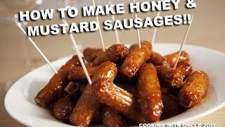 How to make Honey and Mustard Sausages easy recipe Cooking With Uncle Joe S2 Ep7 [upl. by Marcela]