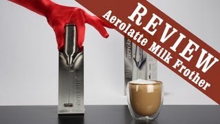 Aerolatte Milk Frother  Exclusive Review [upl. by Schlessel427]