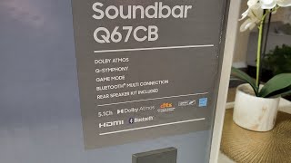 Samsung Soundbar Q67CB Review [upl. by Gamal96]