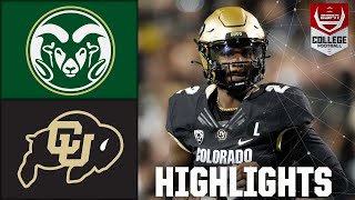 Colorado State Rams vs Colorado Buffaloes  Full Game Highlights [upl. by Meerek150]