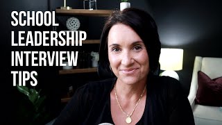 How to Interview for a School Leadership Position  Kathleen Jasper [upl. by Eentirb]