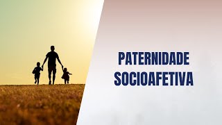 Paternidade socioafetiva [upl. by Vera]